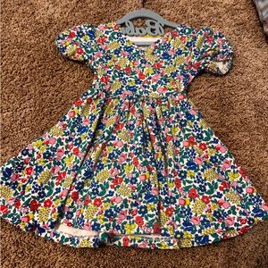 Mini Boden Multicolor Floral Kids Dress